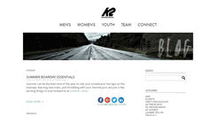 Desktop Screenshot of blog.k2snowboarding.com